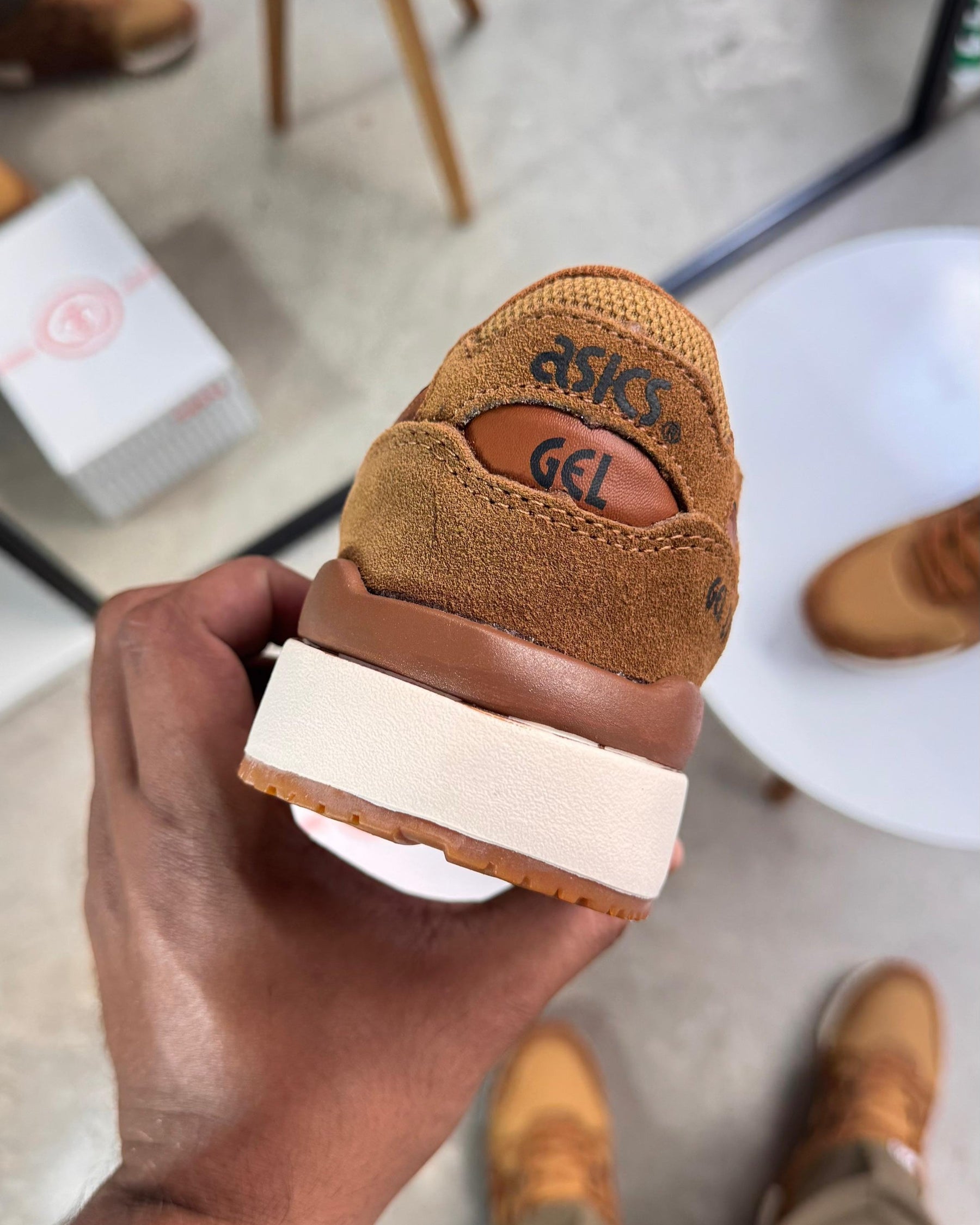 Tênis Masculino Asics Gel-Lyte III Premium (EM COURO)