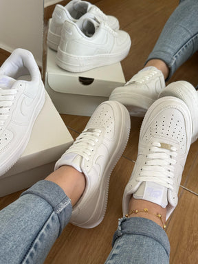 Tênis Unissex Air force 1 Branco Premium