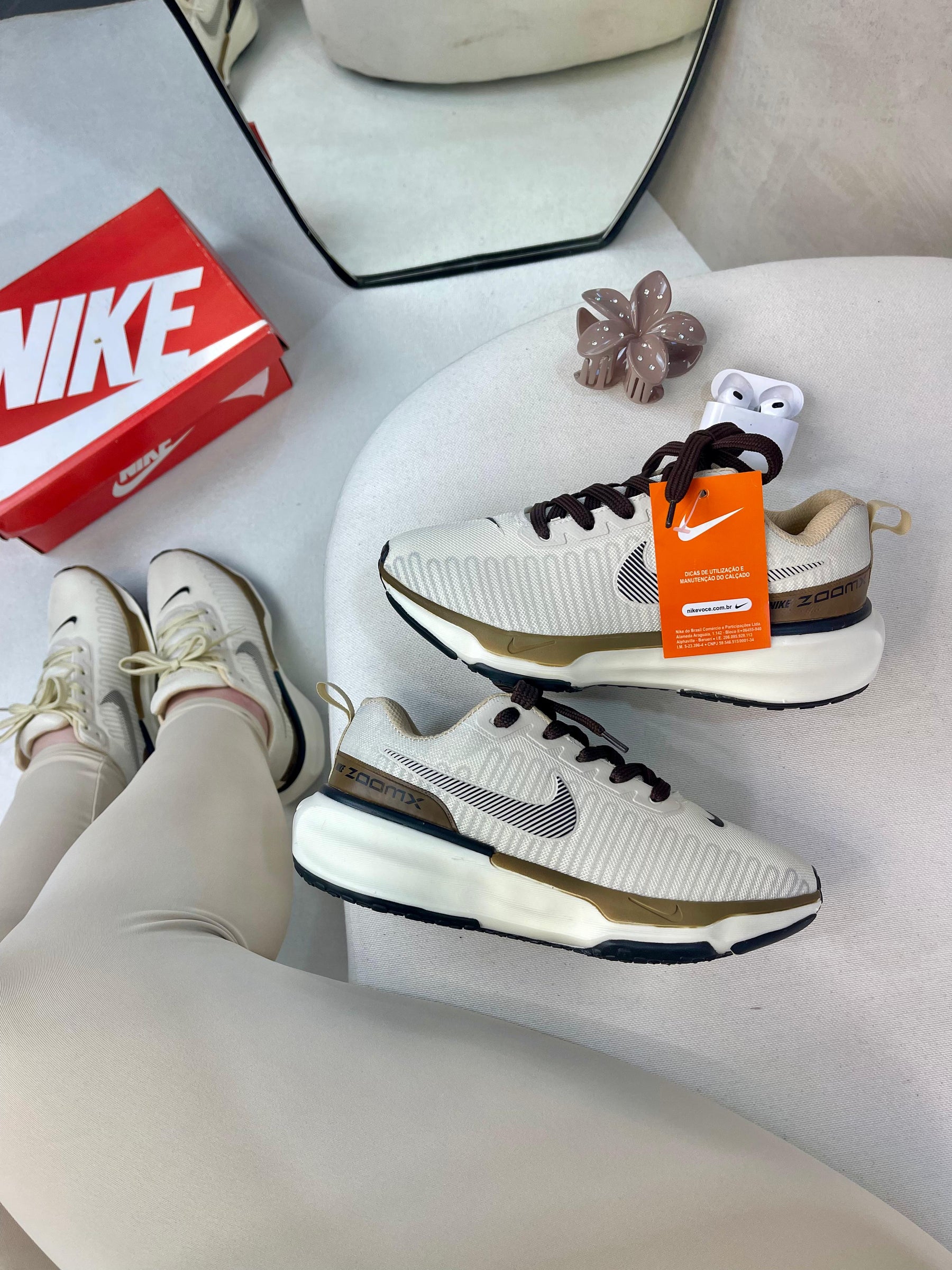 Tênis Feminino Zoomx 04 (2 Pares Cadarços)